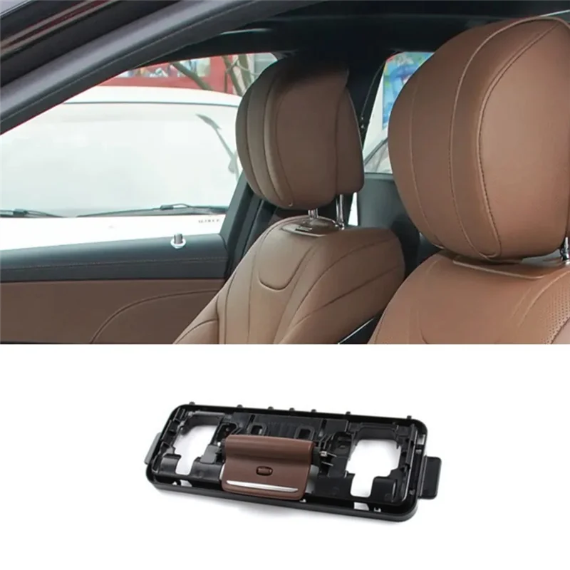 

Plain Front Right Side Seat Backrest Base Cover For Mercedes Benz S Class W222 2014-2020 Accessories