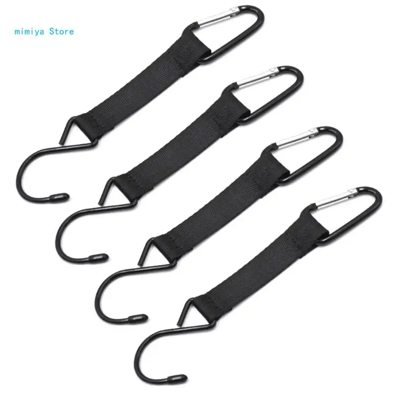 pipi 2/1/4pcs Outdoor Fence Hook for Baseball Bag Nylons Safety Buckles Fence Hook