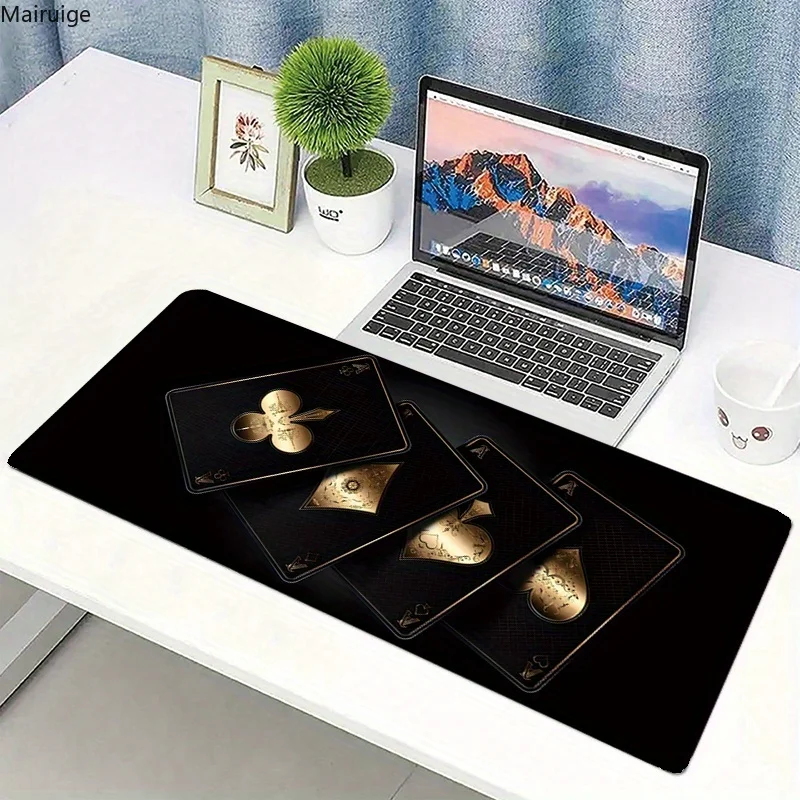 

Poker card players Mouse Pad Computer New XXL MousePads Keyboard Mouse Mat Gamer Soft Office Carpet Table Mats Long Mouse Pad