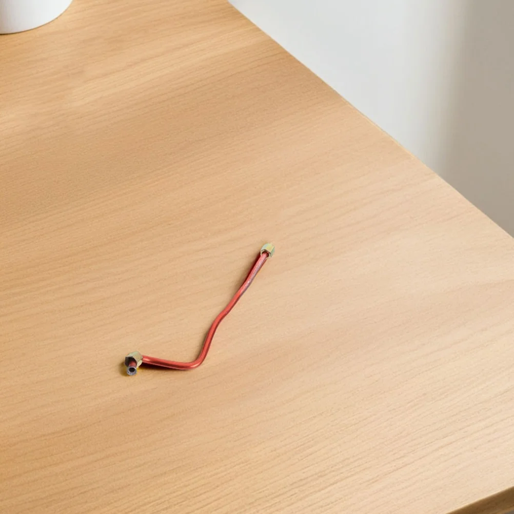 

6pcs Oil Free Air Compressor Hose Replacement Aluminum Pneumatic Tubing Copper Connectors For Home Workplace Durable Air Tight