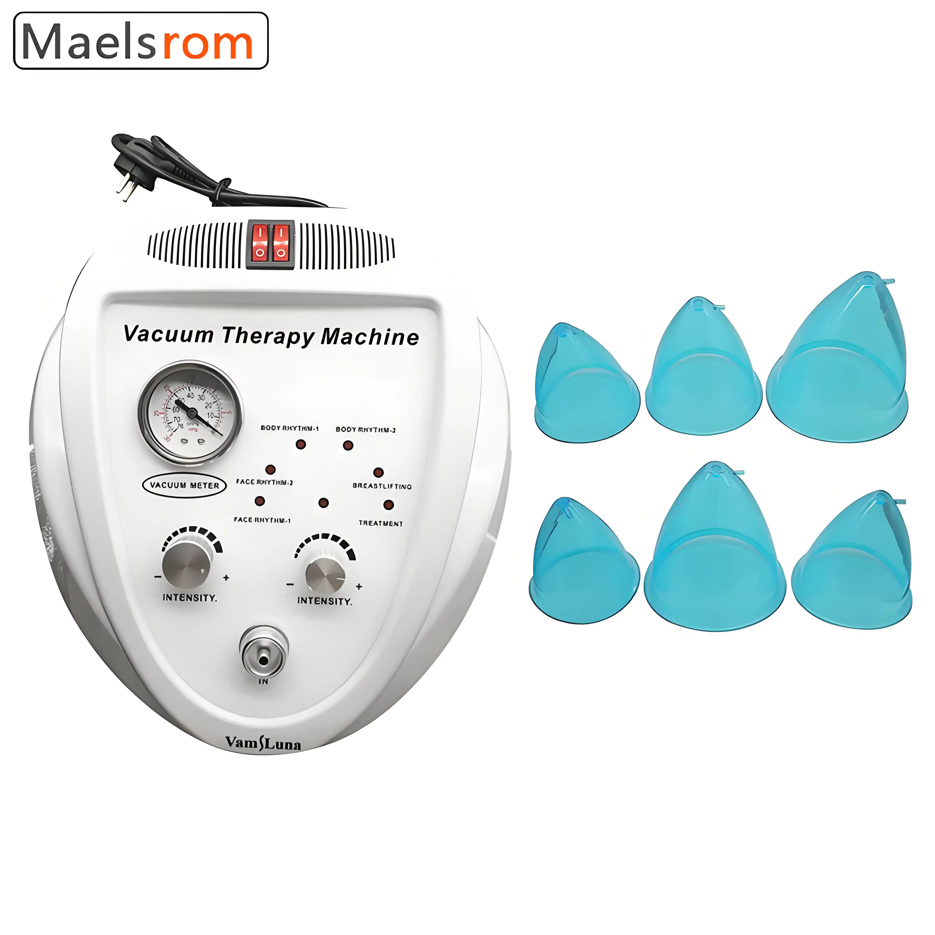 

Vacuum Therapy System - Non-Invasive Breast Enhancement & Butt Lifting Device - Medical Grade Chest Massager and Gluteal