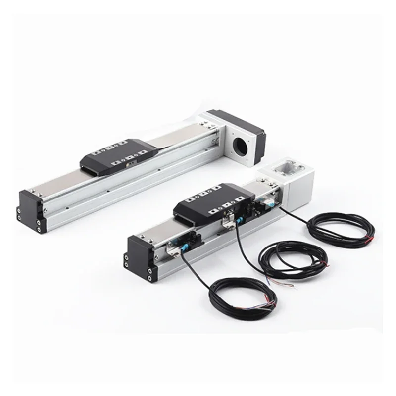 Samsr Single Axis Robot Built-in Sliding  Module Linear Motion Guide Rail Ball Screw Actuator Match Ac Motor For CNC