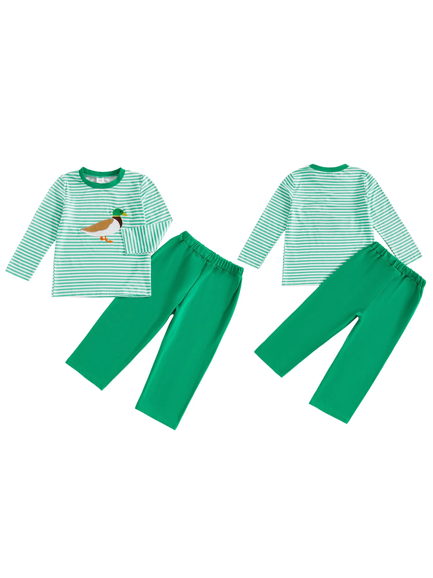 

Adorable Bear Print Hoodie and Joggers Set for Baby Boys Long Sleeve Pullover and Pants Toddler Outfit 2 Piece