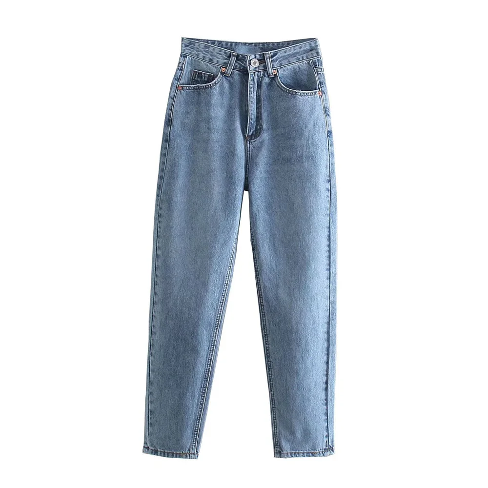 2024 Zarb Spring/Summer New Women's Style Versatile Casual Loose Comfortable Straight leg Jeans
