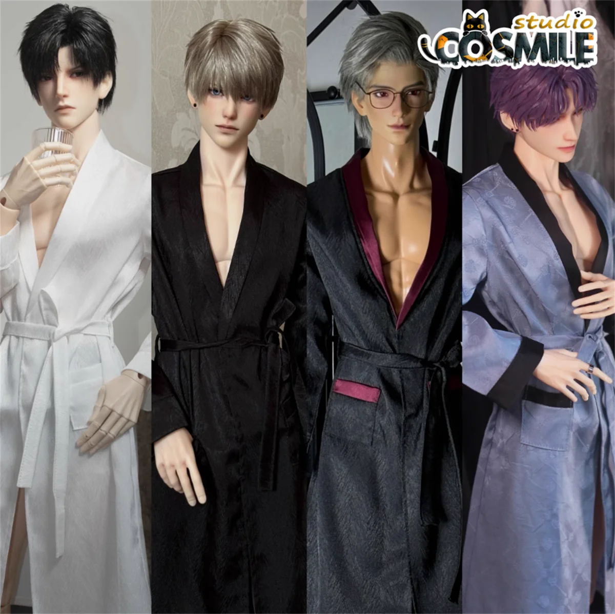 Love and Deepspace Rafayel Zayne Xavier Sylus BJD 1/3 75 Strong Uncle Doll Doll's Clothes Shorts Bathrobes Robe Nightgown Cos