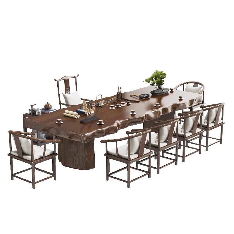

Modern minimalist zen home kung fu office tables and chairs