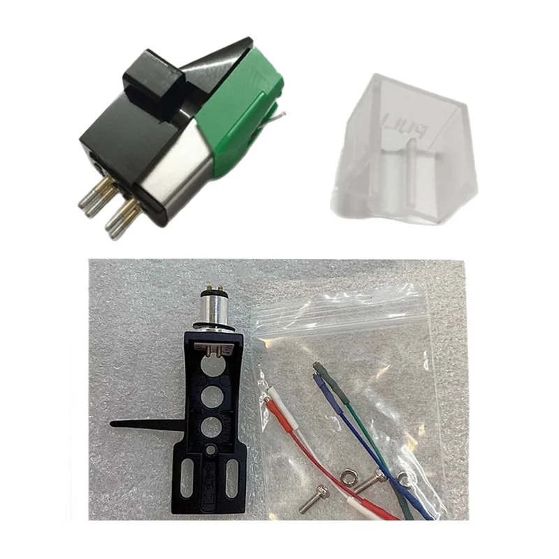 M13K-For AT95E Moving Magnetic Cartridge Headshell For LP Vinyl Record Players Turntable Phonograph Stylus Mount Holder Connect