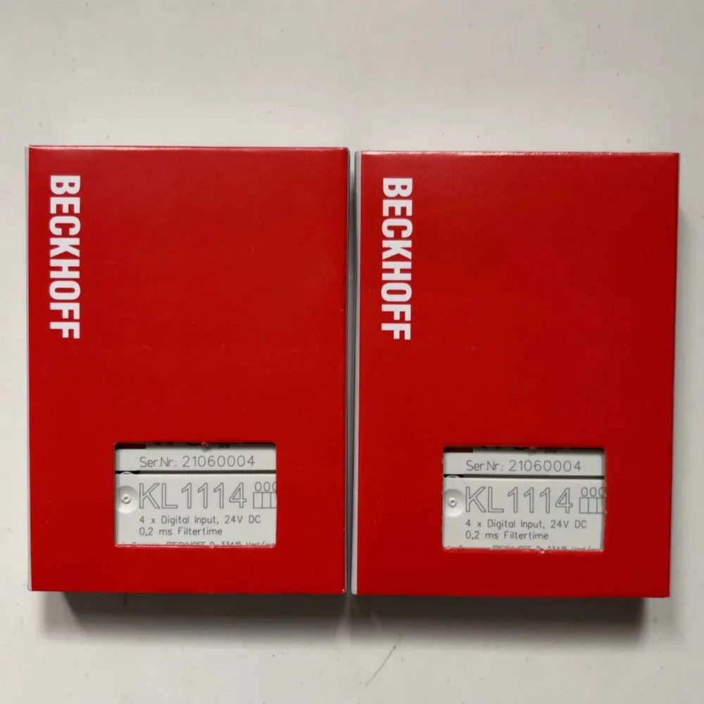 Beckhoff KL1114 Bus Terminal 4‑Channel Digital Input Terminal 24 V DC PLC Module
