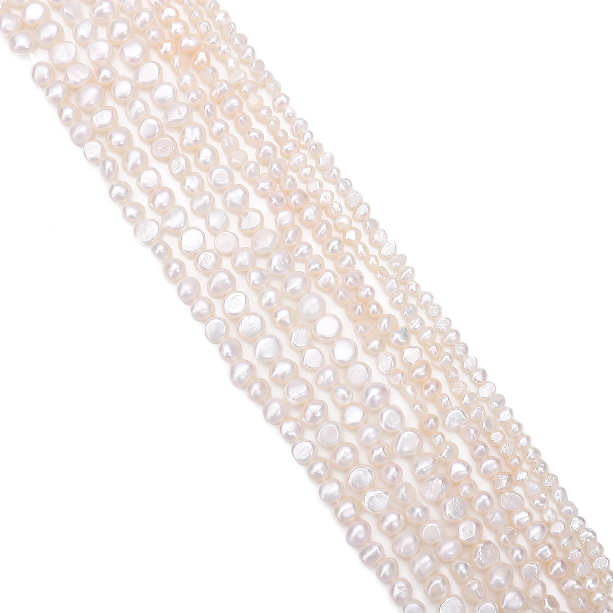 3-4mm A Threaded Rice Shaped Pearls Natural Freshwater Pearls Spacer Beads for Jewelry Making DIY Necklace Bracelet Accessories image 6