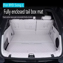 Car Cargo Liner For BYD Song L 2024 Accessories Water Proof Protection Coffre Voiture Car Trunk Mats Car Accessories