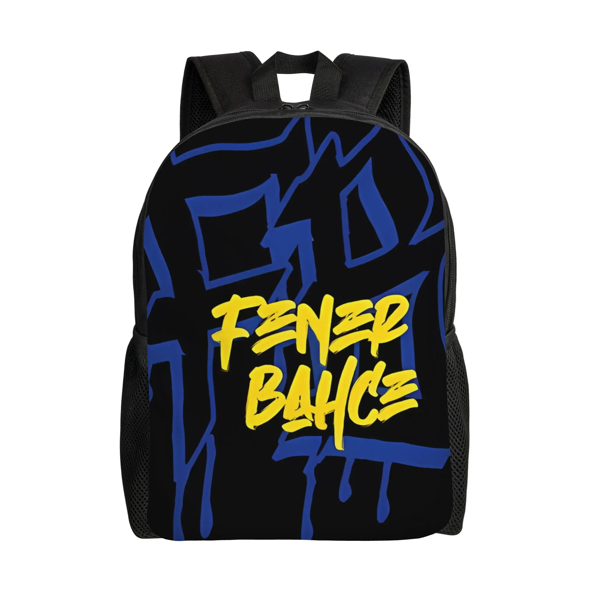 

Fenerbahcee Graffiti Schoolbag Office Workers Sporty Fashionable mochila Large Capacity Laptop Bag Back To School Season