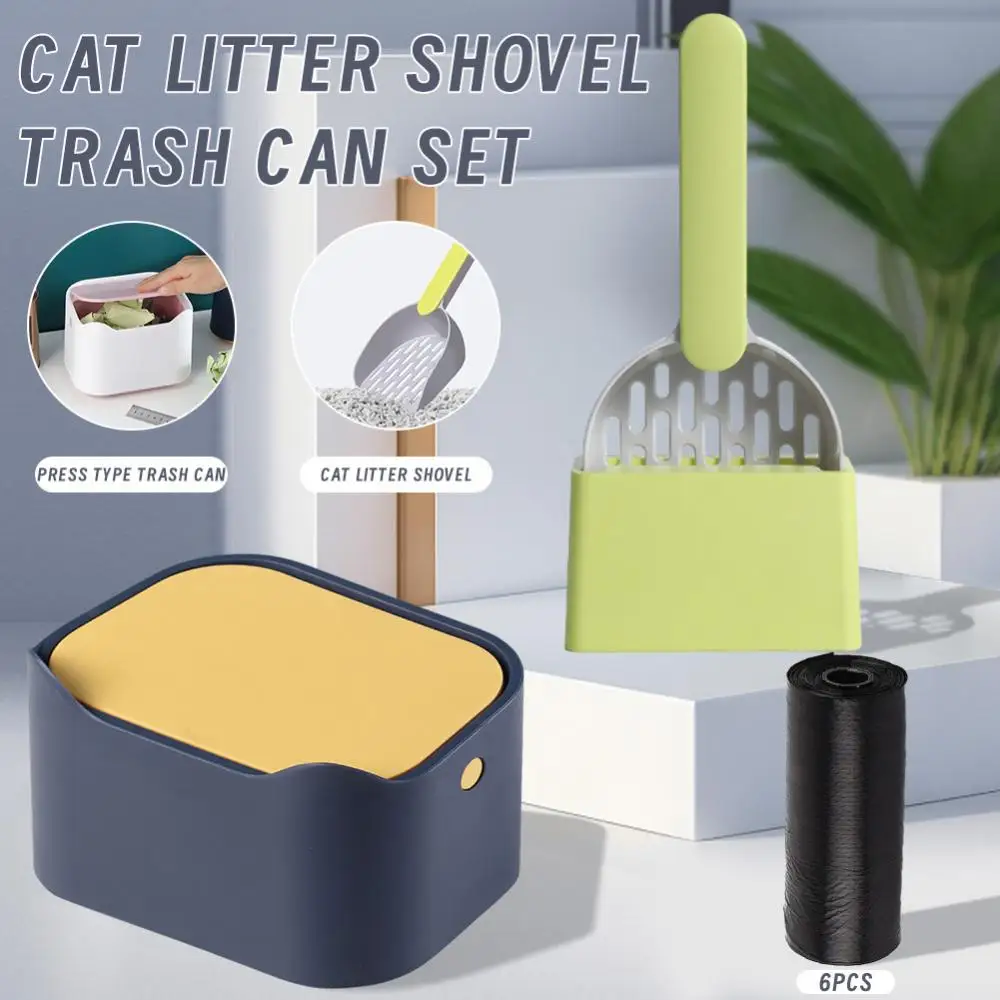 Save Time Plastic Cat Litter Spoon Efficient Self-cleaning Cat Litter Box The Actual Self-cleaning Cat Litter Box With Base