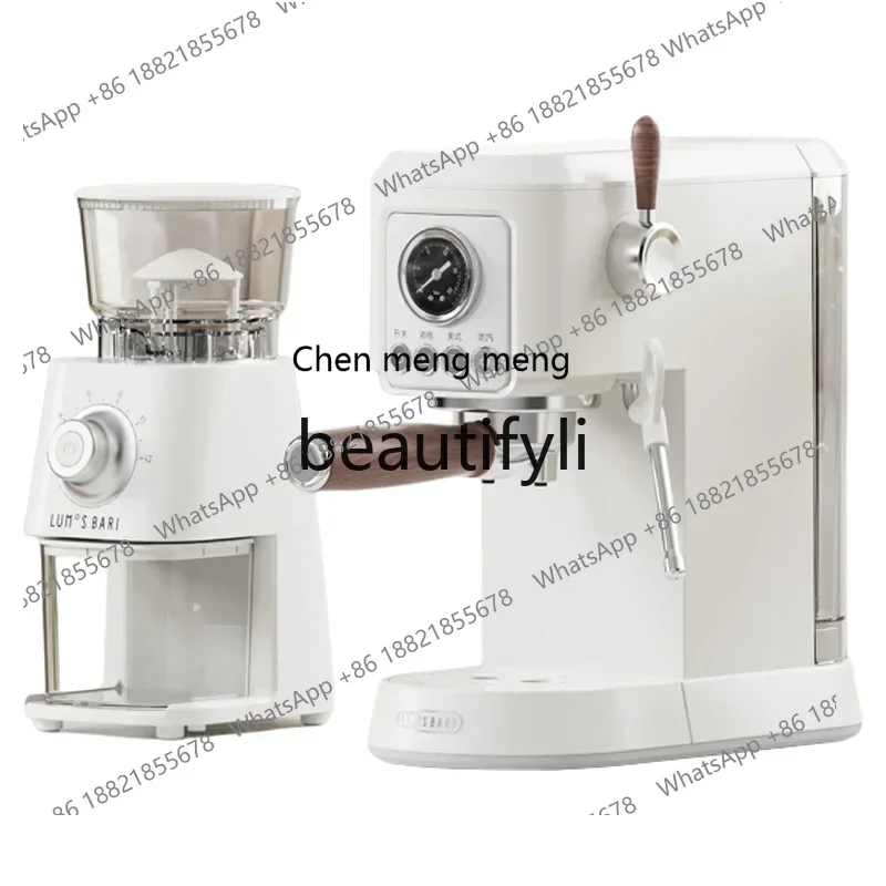 Z189 Double Extract Coffee Machine Household Small Full Semi-automatic Italian + American Concentrated Extraction,