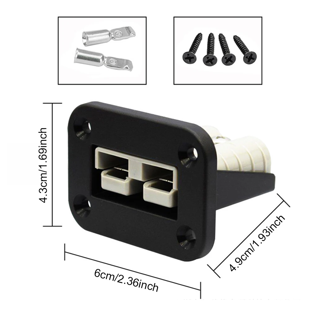 Conector de montaje empotrado para automóvil, accesorios de Panel de soporte antioxidante