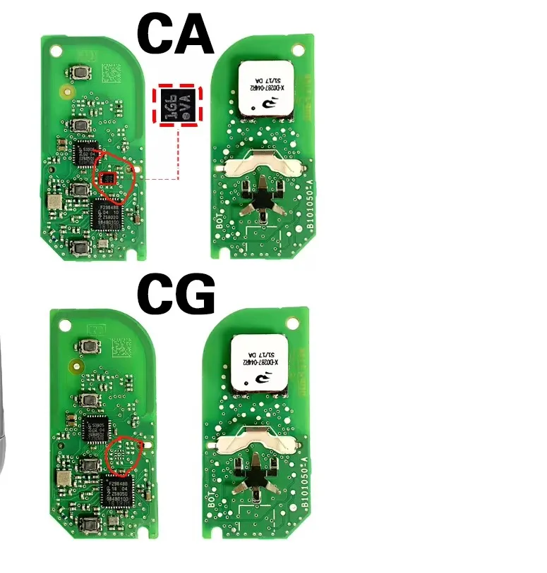 OEM Original สมาร์ทรีโมทคีย์ 315MHz CA/434MHz CA CG Fob สําหรับ BMW BDM G20 G30 G32 G11 G15 G29 2015-2019 N5F-ID21A / ID21B/ID21C