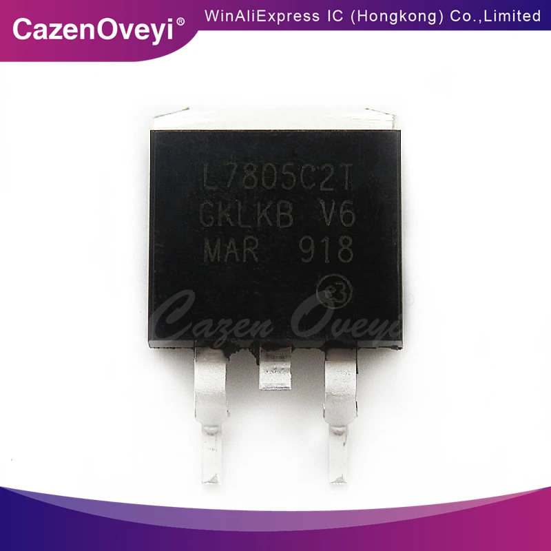 

10 шт. L7805CD2T L7805 TO-263