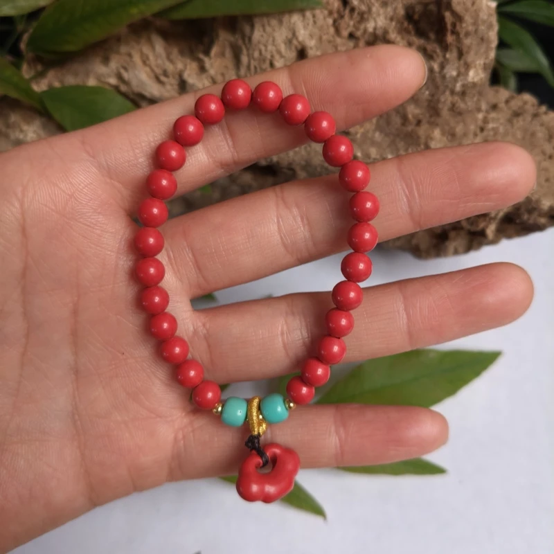 

New Cinnabar Bracelets For Men and Women Fashionable Classic Bracelets Gifts Exquisite Accessories