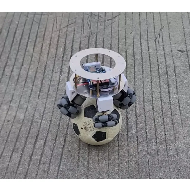 Ball balance robot, omnidirectional inverted pendulum, ball self-balancing, secondary development Ballbot supports walking