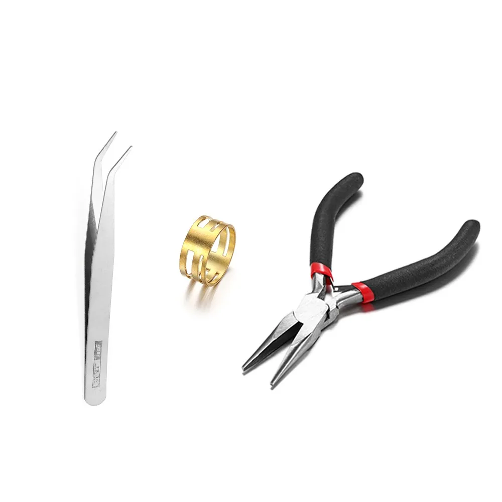 1 Box Schmuckherstellung Kits Karabinerverschluss Offene Biegeringe End Crimps Perlen Box Sets Handgefertigte Armband Halskette Erkenntnisse Zubehör