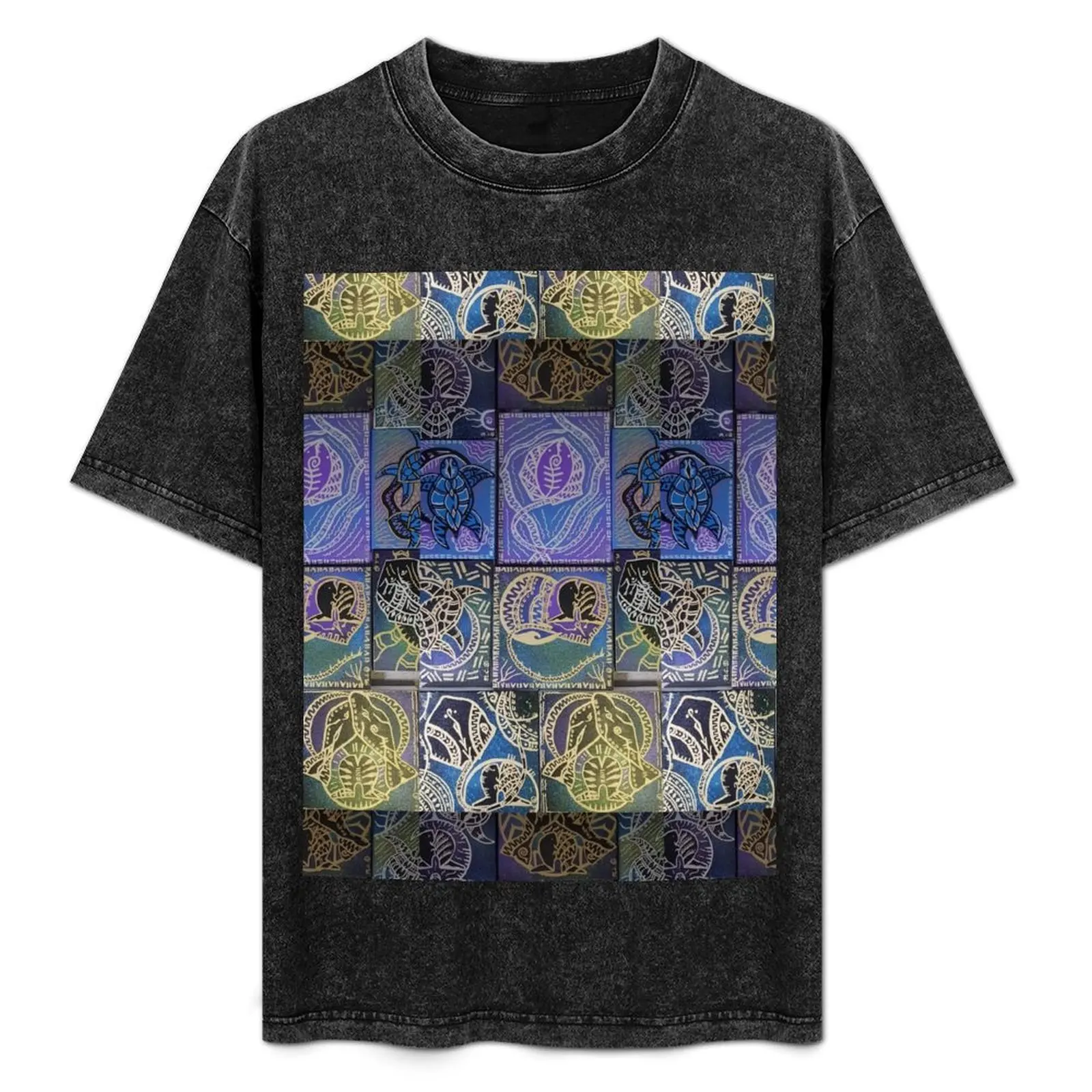 

Totoms T-Shirt Simple Line Art Print Tee