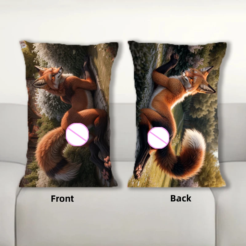 

Dakimakura Anime Cute Little Fox Nami Sofa Cushion Body Pillow Cover Double Side Print Bedding Throw Pillow Case