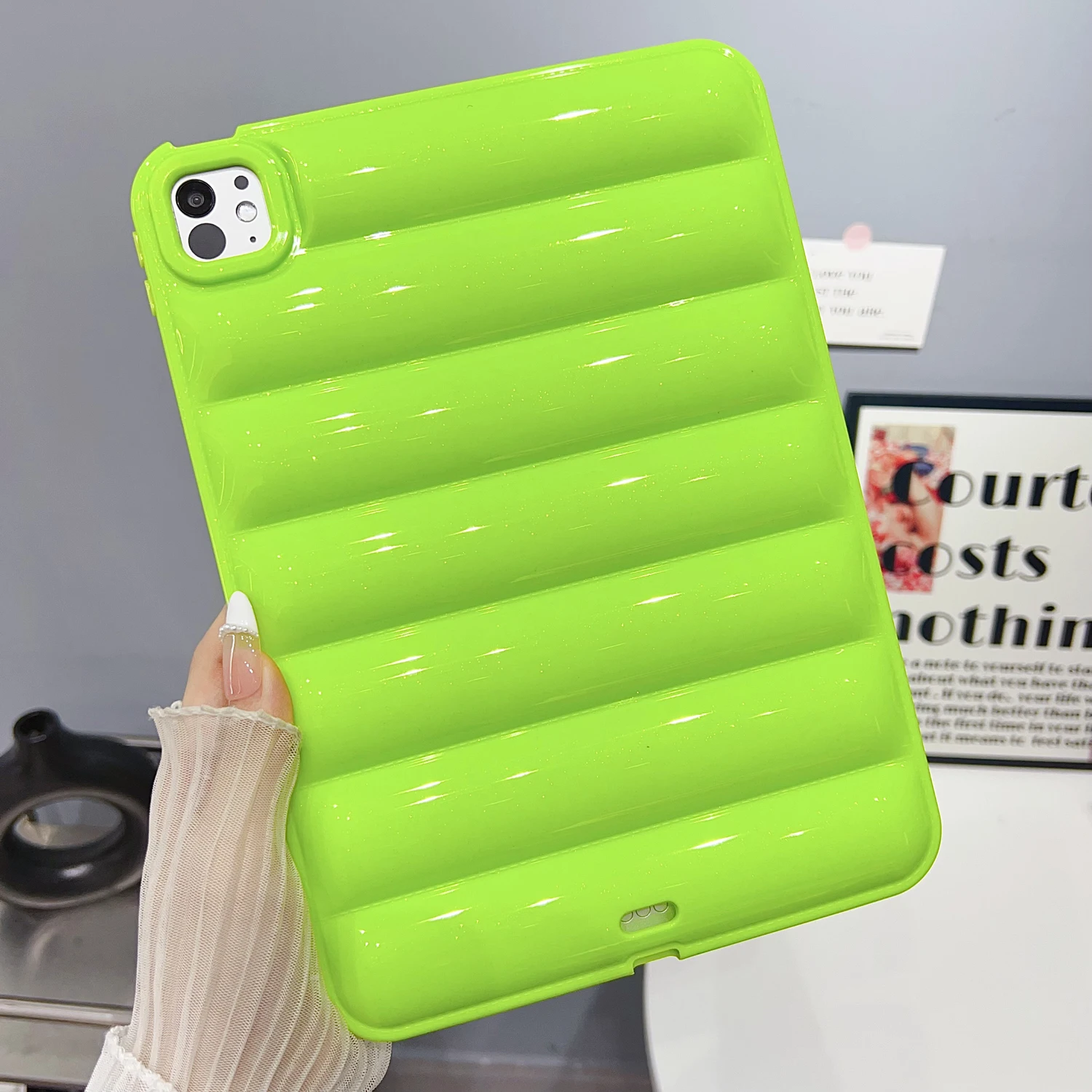 

Блестящий чехол ярких цветов для iPad Pro Mini 6 7 8 9 10th 11th Generation 2025 Чехлы Air 4 5 Pro 11 10,2 10,9 12,9 дюймов Чехол