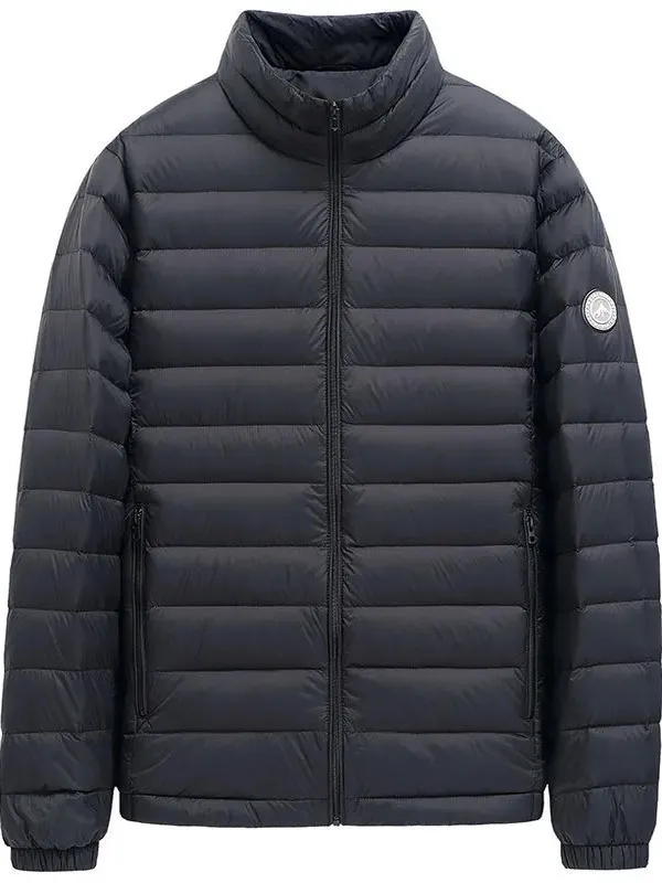 

Мужское повседневное хлопковое пальто на молнии Long Sve Jaet с воротником-стойкой, летнее новое поступление из Китая