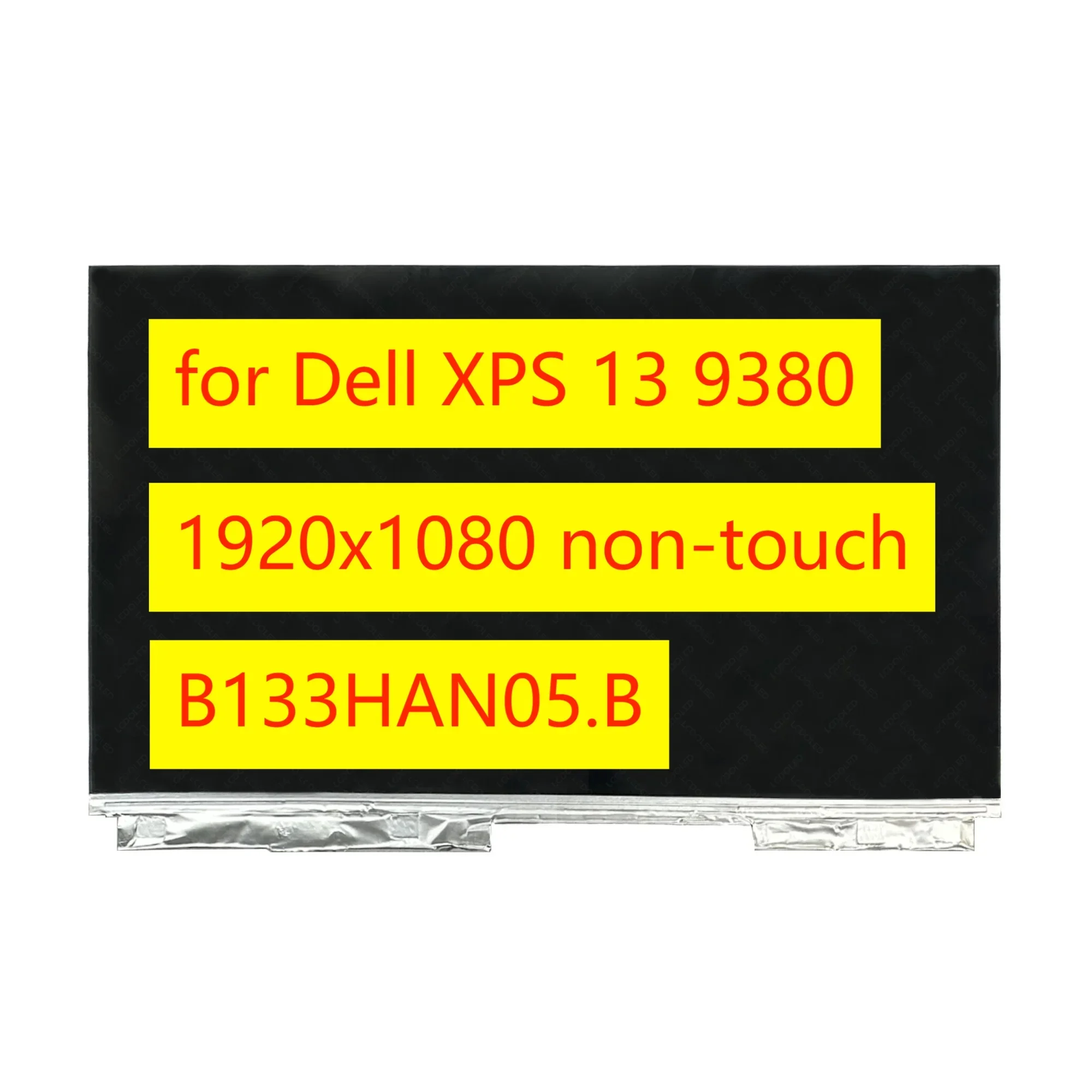 B133HAN05.B for Dell XPS 13 9380 IPS 13.3'' 16:9 LCD Screen Display Non-Touch Panel Matrix Replacement 1920X1080 30 Pins