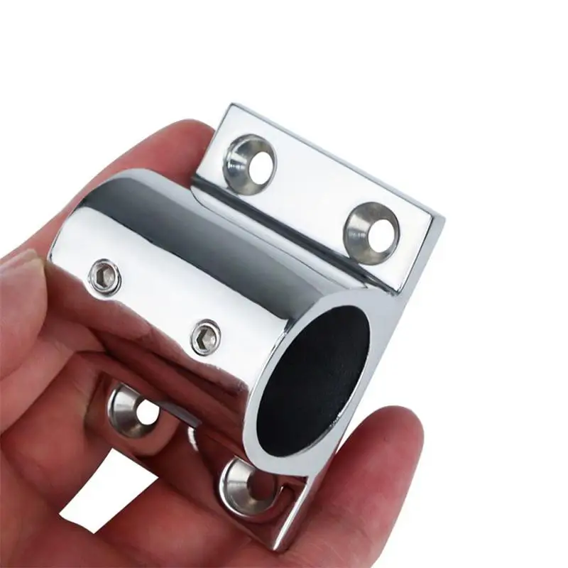 

Кронштейн из нержавеющей стали 20/22/25 мм для крепления квадратных труб, антикоррозийный, морской, для поручней лодок и опор палубных ограждений