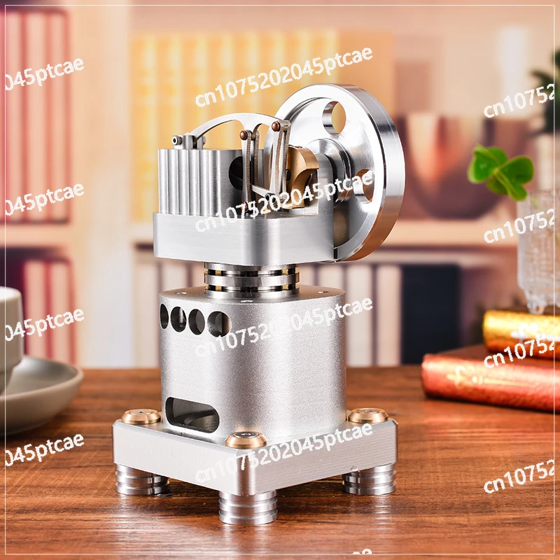 High Temperature Full-Metal Stirling Engine Motor Model Physics Power Generator External Educational Science Physics Experiment