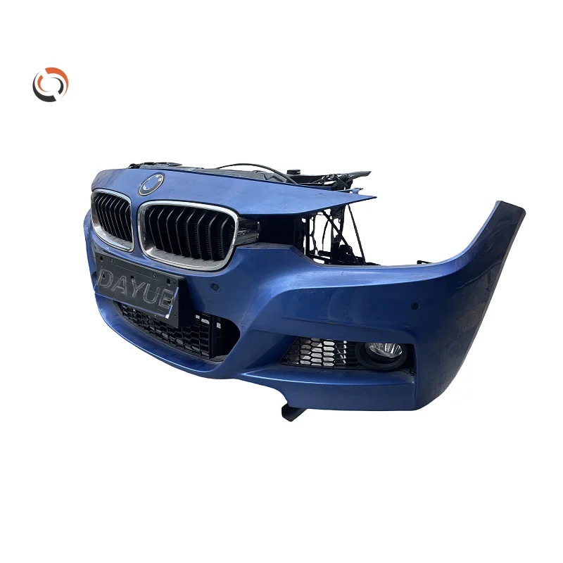 Original Plastic Grille and Second-Hand Bumper for 3 Series F30 F35  for Body Kit on 2016-2019 Cars