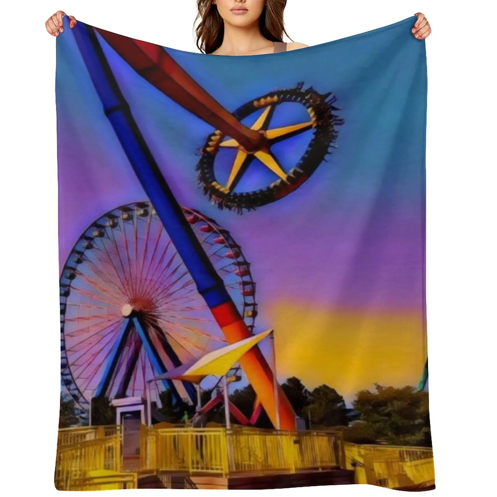 ركوب الخيل الجذور (نقطة الأرز) رمي بطانية كبيرة جدًا رمي الأرائك الموضة البطانيات الزخرفية الدافئة