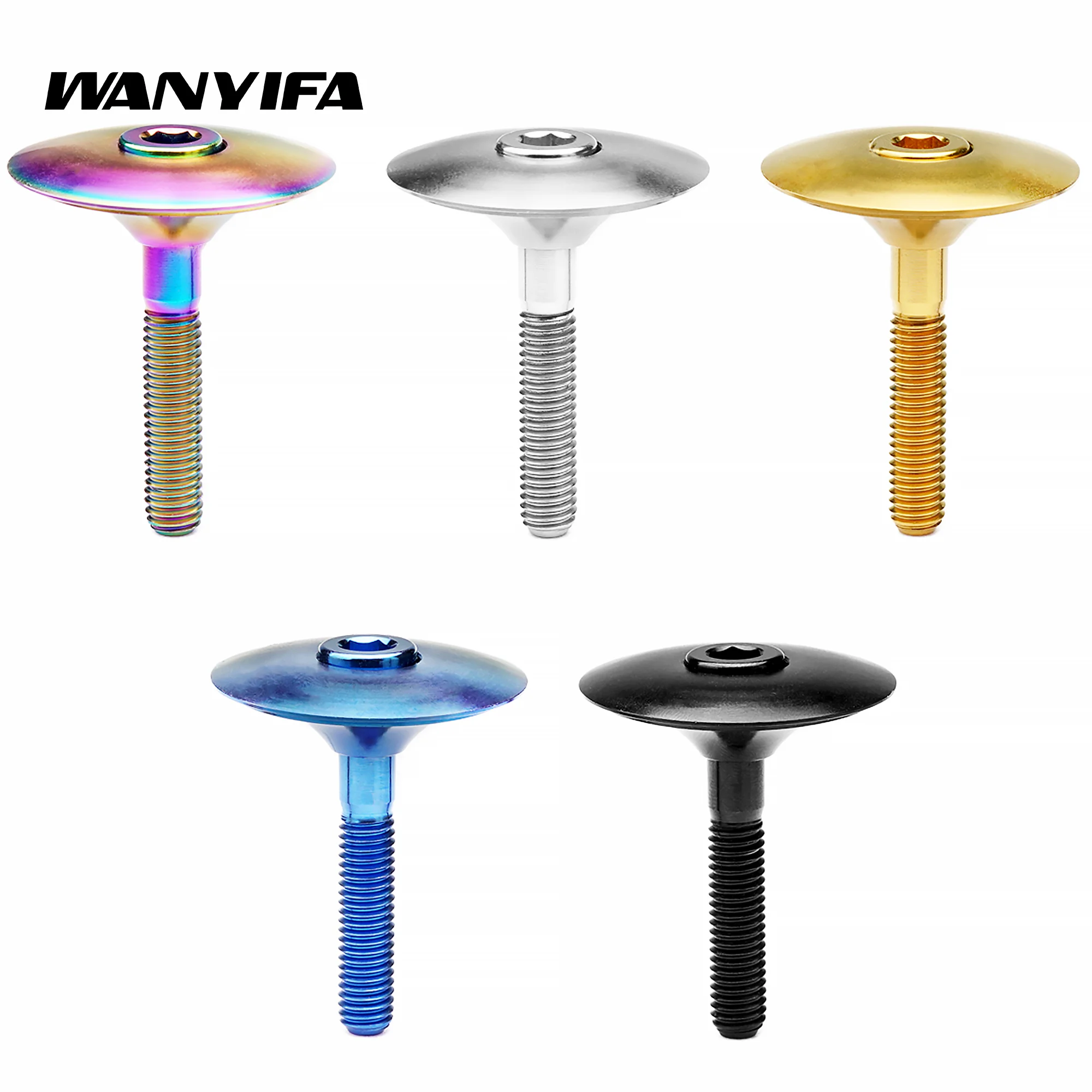 Wanyifa Bicycle Headset Cap for 1 1/8\