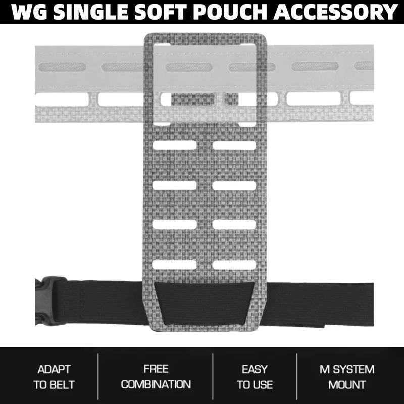 

Адаптер для одного журнала WG — совместимое с MOLLE крепление для быстрого магнитного изменения