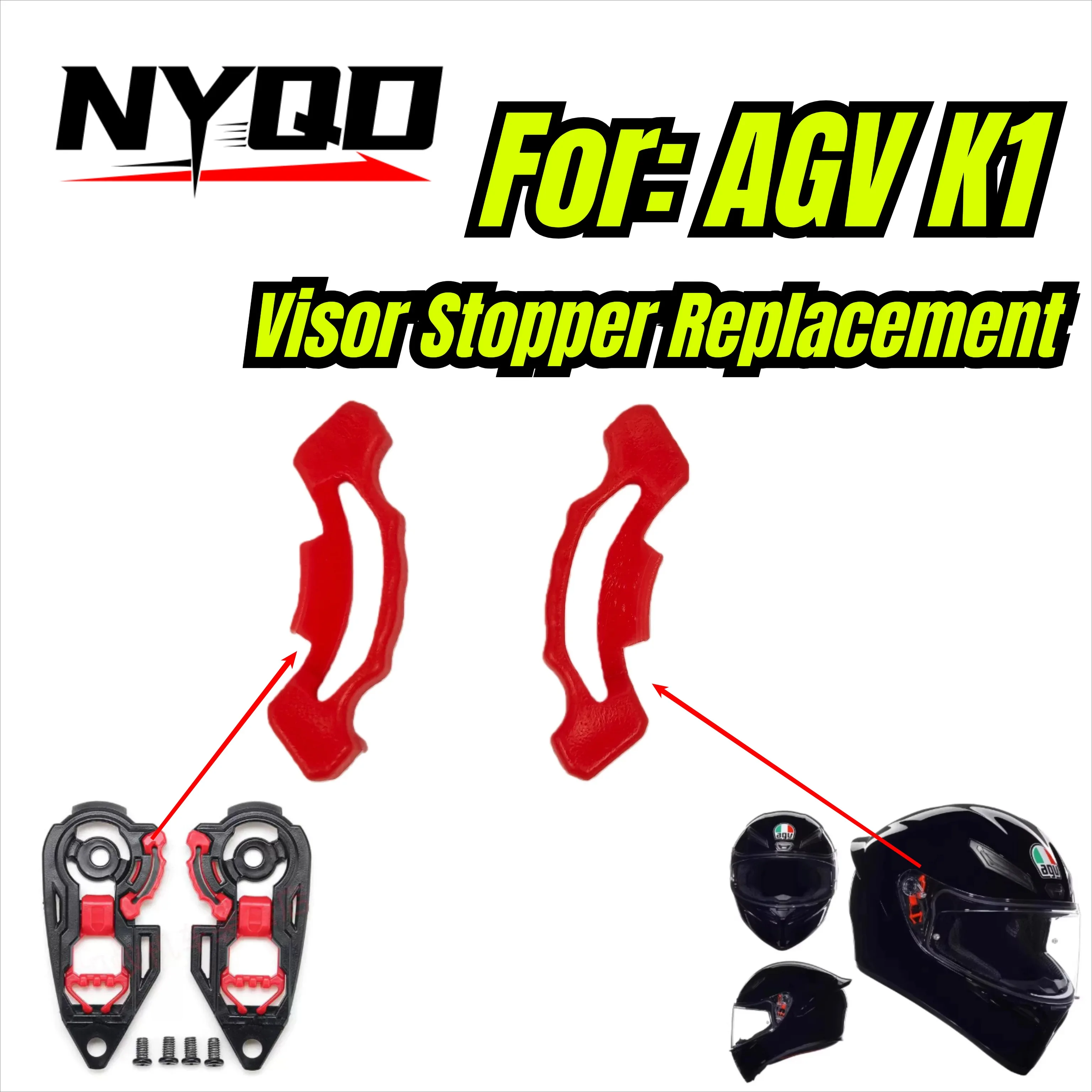 Visor Stopper Replacement For AGV K1 Helmet Click Visor Mechanism Motorcycle Helmet Accessories