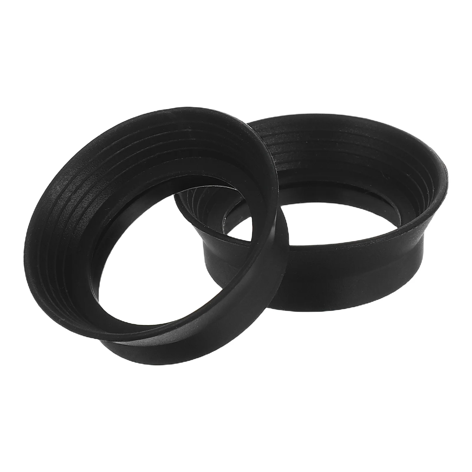 Tazza per oculare per microscopio da 2 pezzi: copertura per oculare in gomma per microscopio stereo da 32-35 mm, telescopio, uso in laboratorio, accessori per cannocchiale durevoli