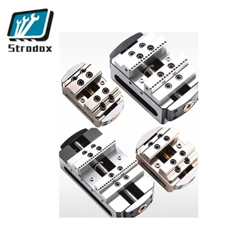 BTM-ASC77x55 ASC77x115 ASC100x125 ASC100x200 5-Axis Vise Self-Centering Flat Vise Adjustable Center Vise Center Fixture