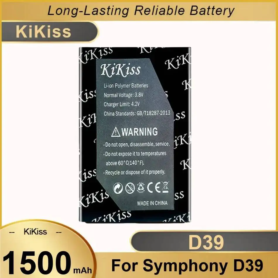 

Для Symphony D39 аккумулятор мобильного телефона большой емкости 1500 мАч долговечная производительность