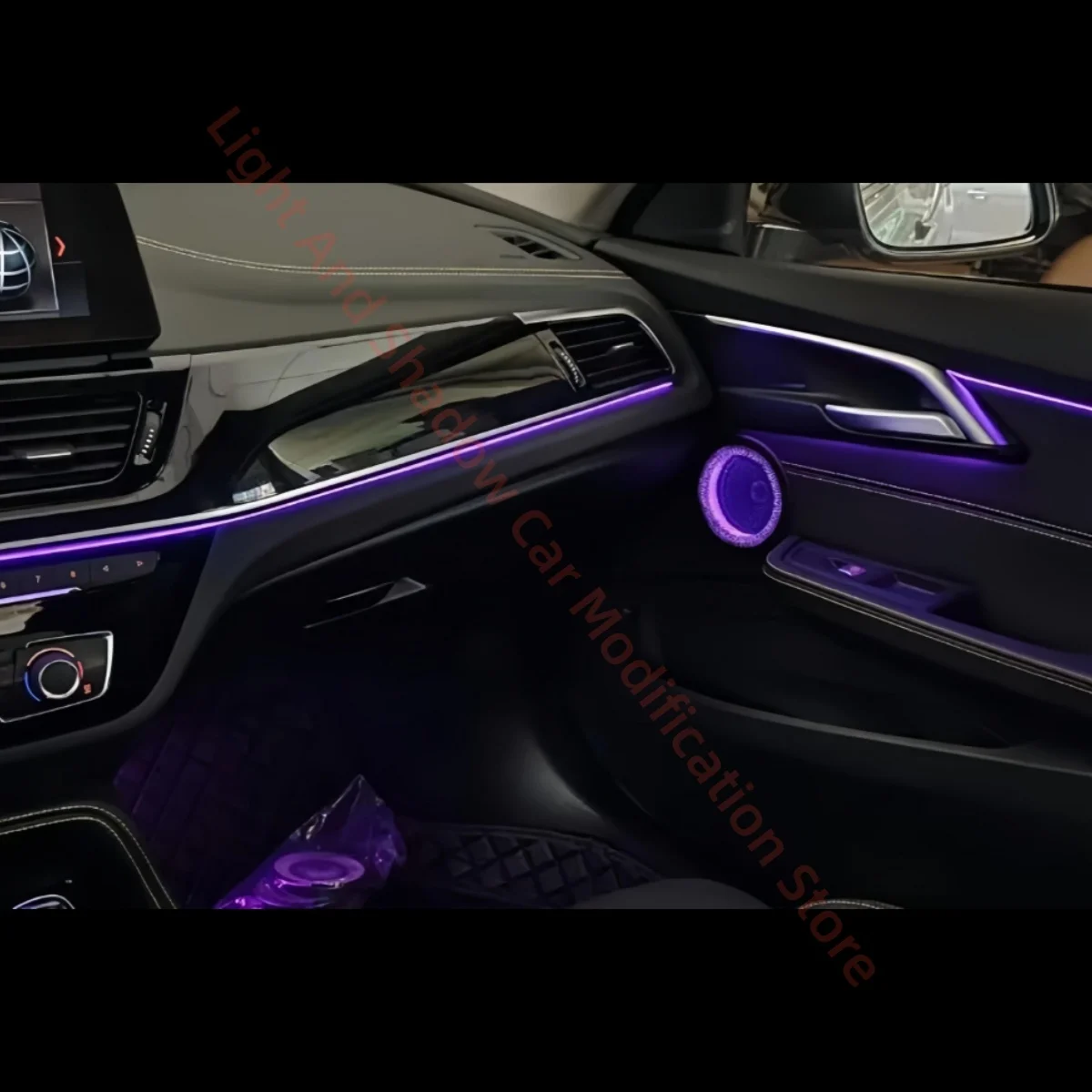 For BMW 1 Series F40 F52 Atmosphere Lamp automotive interior lighting upgrade Car accessories Ambient Light LED Speaker Cover