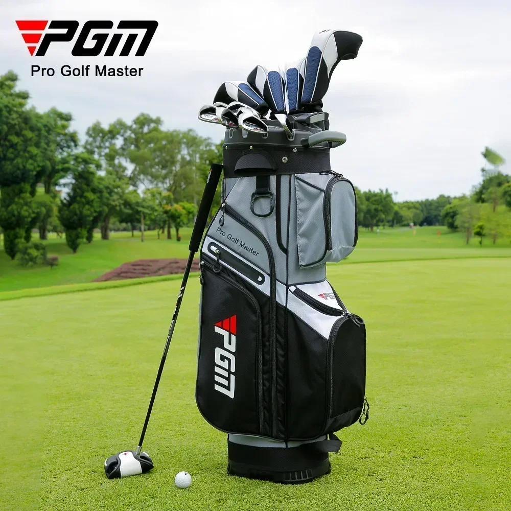 PGM Golf Bag Multi-Function Waterproof Anti-collision Mechanism Golf Bags Large Capacityntion Mechanism Golf Bags