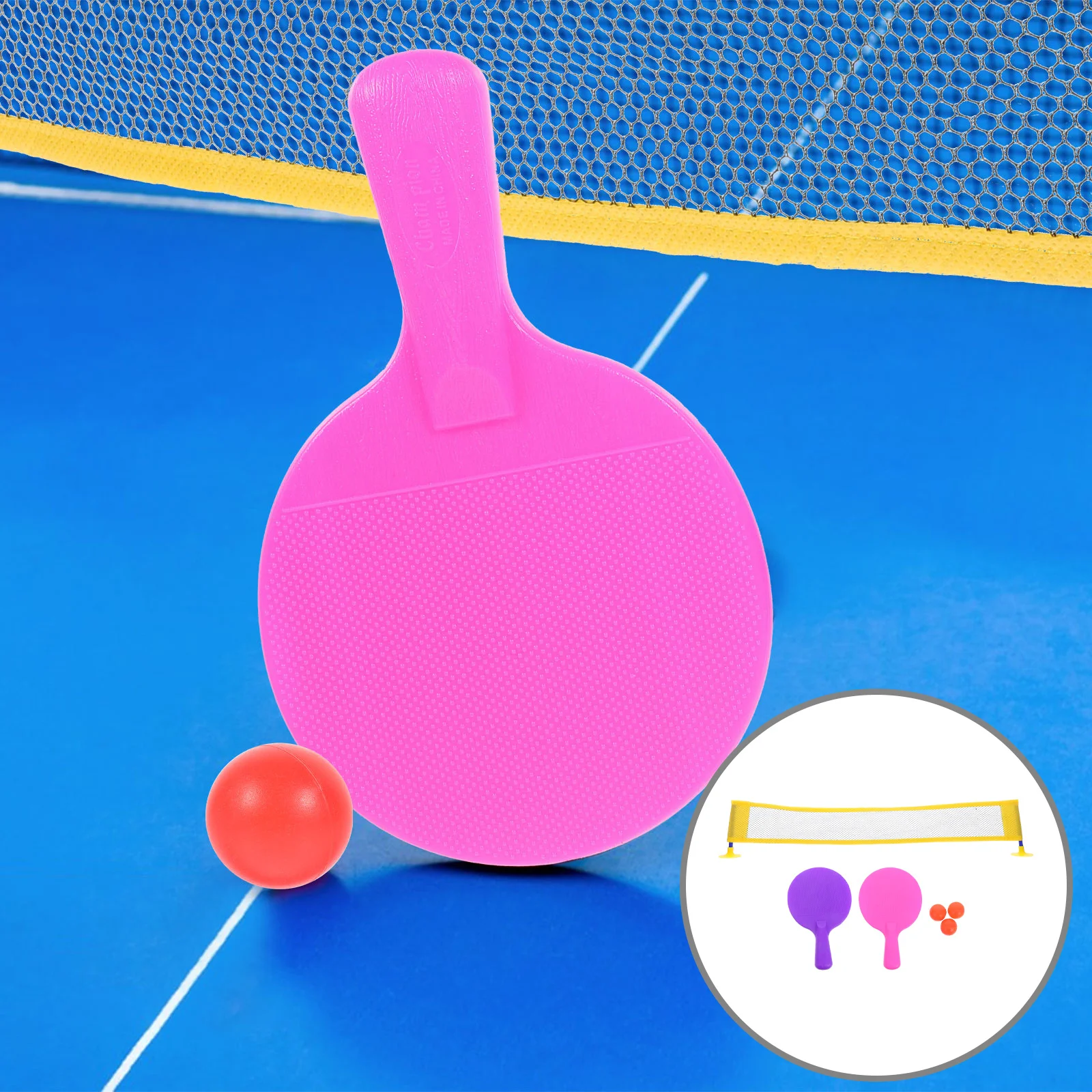 

Table Tennis Racket Equipment Pingpong Ball Training Trainer Mini Tabletop Finger