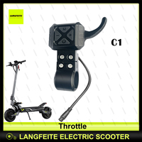 Original Accelerator TFT Display Throttle For LANGFEITE C1 C2 C4 C5 H2 GT2S/GT2 RS Scooter Parts