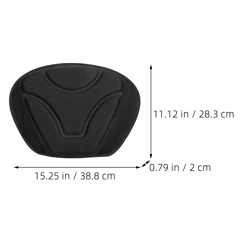 Ergonomic Kayak Backrest Pad Breathable Cushion Support Reduces Fatigue for Paddling Kayak Seat Canoe Back Support Pad