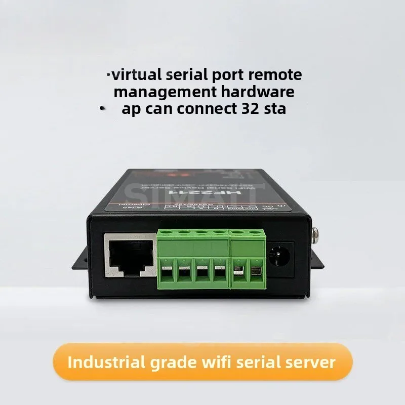 RS232/RS485/RS422 To WiFi + Ethernet Serial Server HF2211