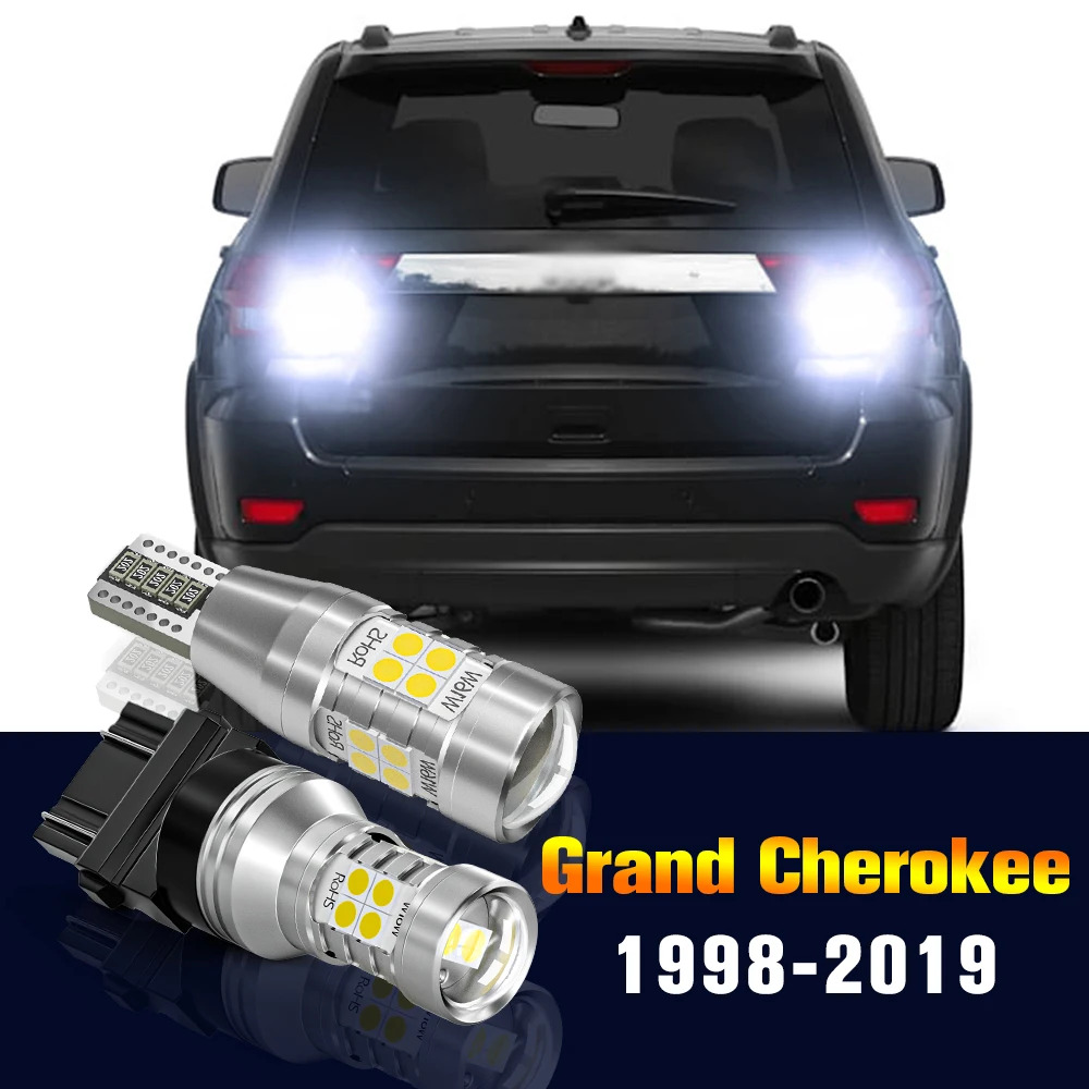 

2pcs LED Reverse Light Bulb Backup Lamp For Jeep Grand Cherokee 2 3 4 WJ WG WH WK 1998-2019 2005 2012 2013 2014 2015 Accessories