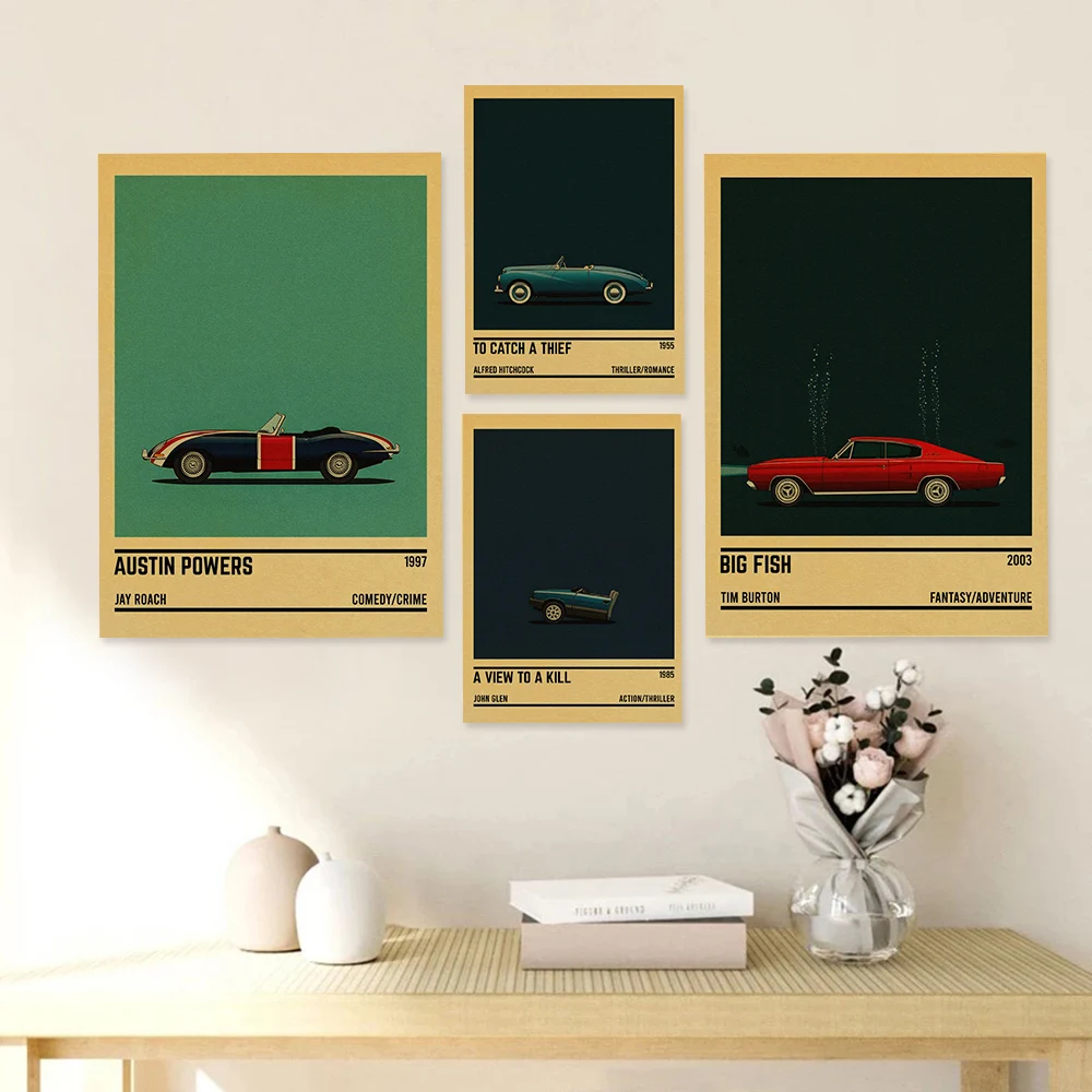 Minimalist Quotes STRT Hellcat Redeye Poster Printed Sports Car Photography Art Modern Office Living Room Decoration