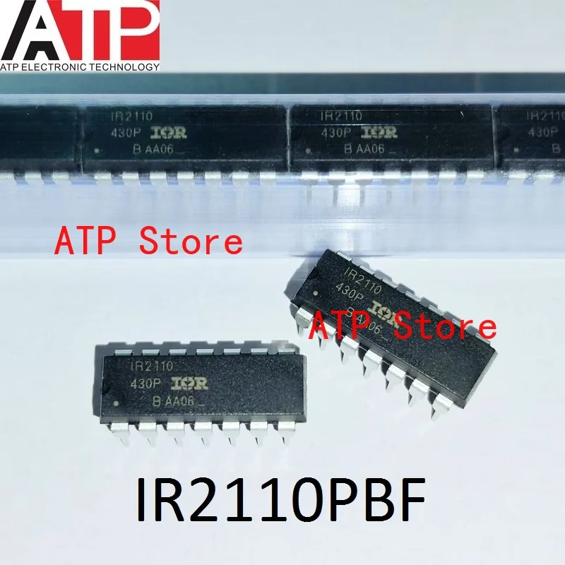 

10pcs/lot 100% New Original IR2110PBF IR2110 DIP-14 Gate Driver IC CHIP