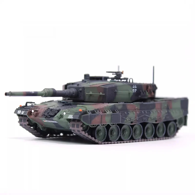 1/72 Schaal Leopard 2A4 Gevechtstank Simulatie Legering Rupsbanden Tankmodel Statisch Display Collectible Speelgoed Cadeau