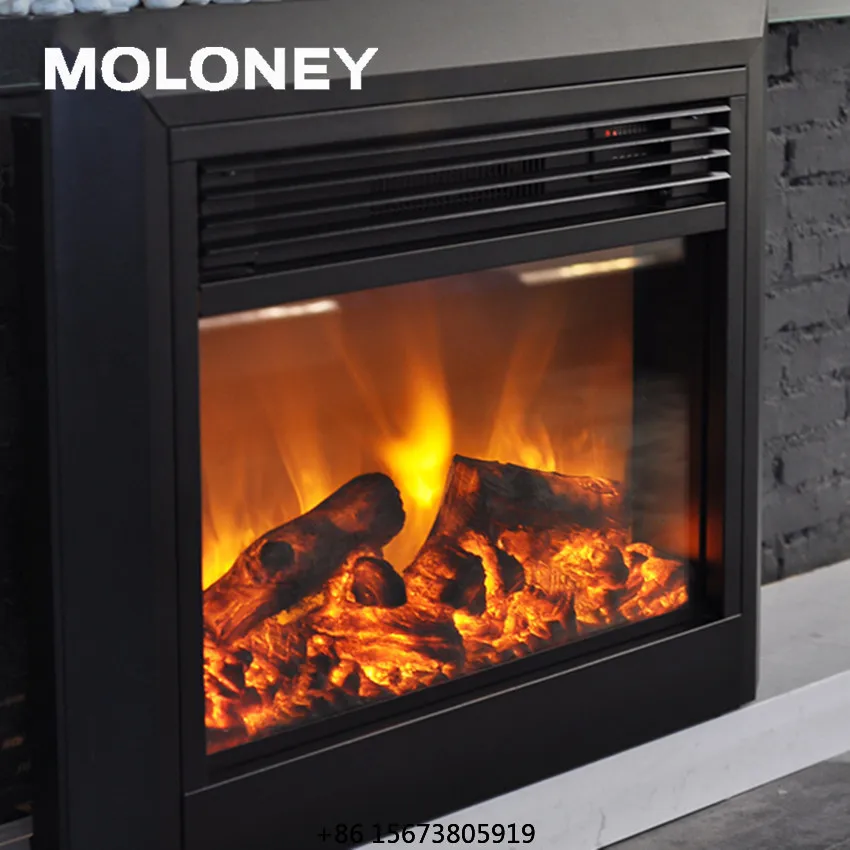 

Chimney Free Vent Free Temperature Control Tv Stand Electric Fireplace