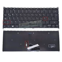 Teclado Latino español retroiluminado, accesorio para Acer Swift 3, SF314-59, SF314-59-51M4, 50MC, SF314-59-53RB, SF314-59-52BZ, 55SB